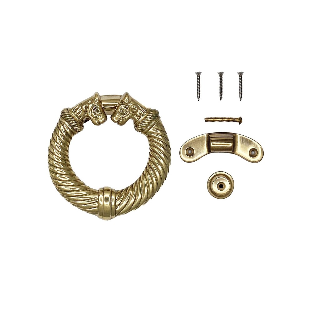 Celtic Torc Door Knocker - Brass (Premium Size) Premium