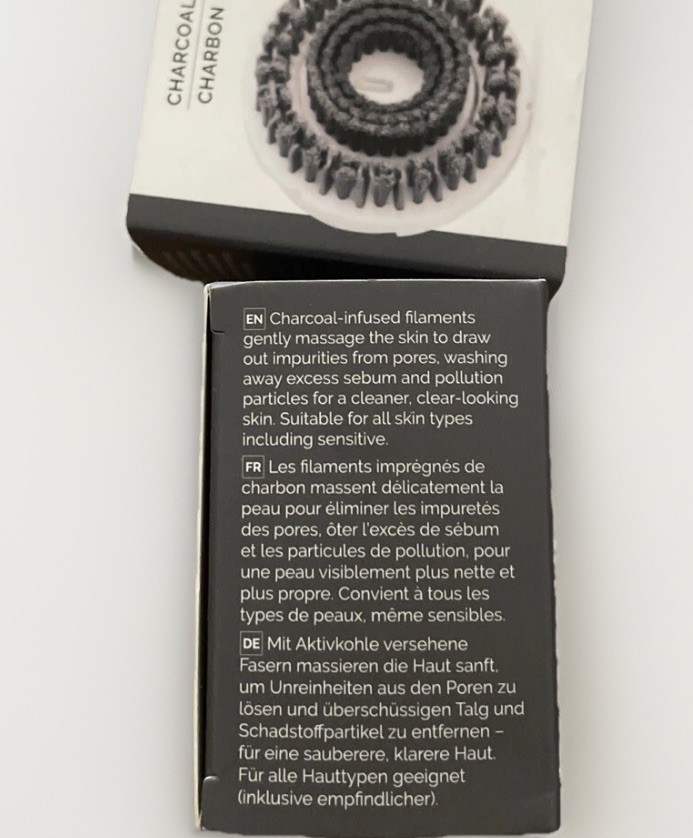 Clarisonic Charcoal Brush Head Replacement – Authentic Cleansing Refill New