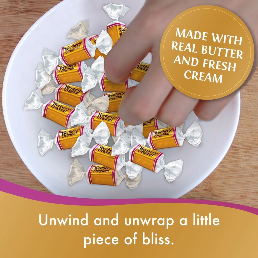 Werther's Original Soft Caramel Candy, 25 oz.