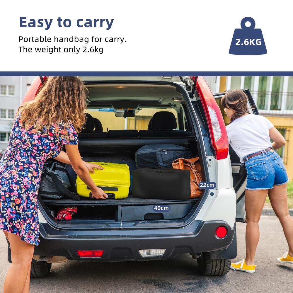 Projector Screen Outdoor, Projector Screen with Stand Portable 120" Foldable ...