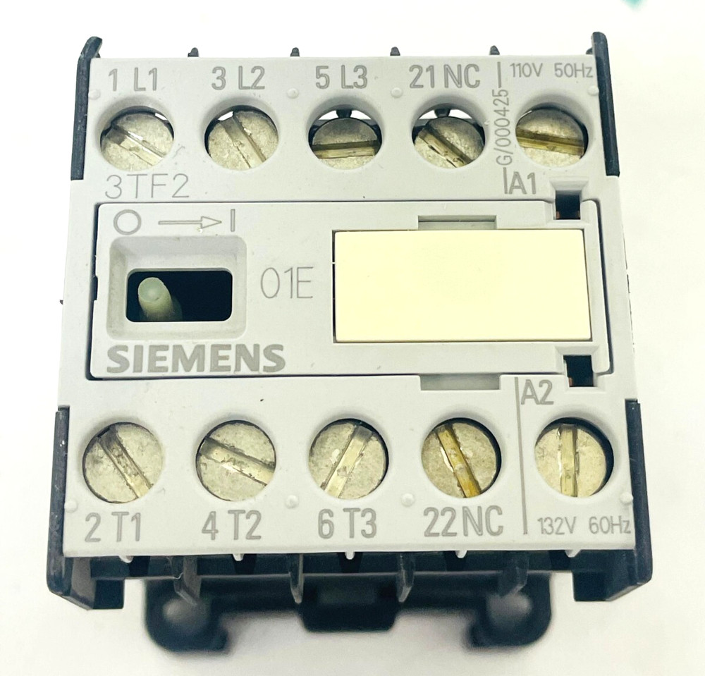 SIEMENS 3TF2001-0AF0 Contactor