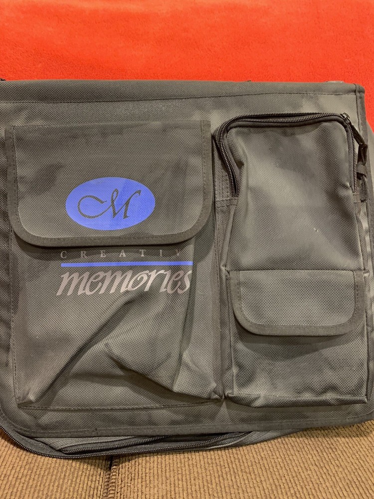 Creative Memories Carry Case With Pen Set And Scissors