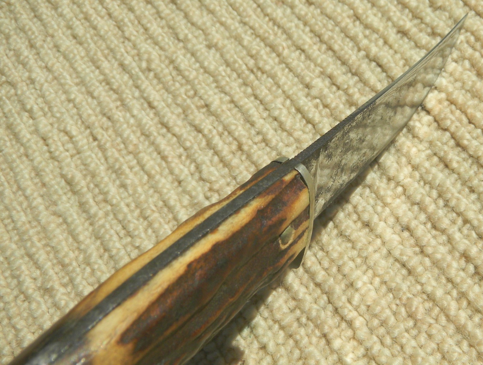 Case Fixed Blade Hunting ,Trapping , Hiking, Camping Knife with Sheath Vintage