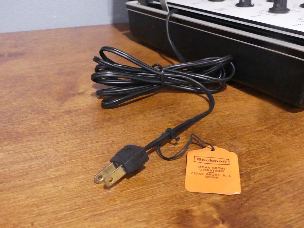 Vintage Beckman Instruments Electrocomp Electric Heating Rare Early Computer