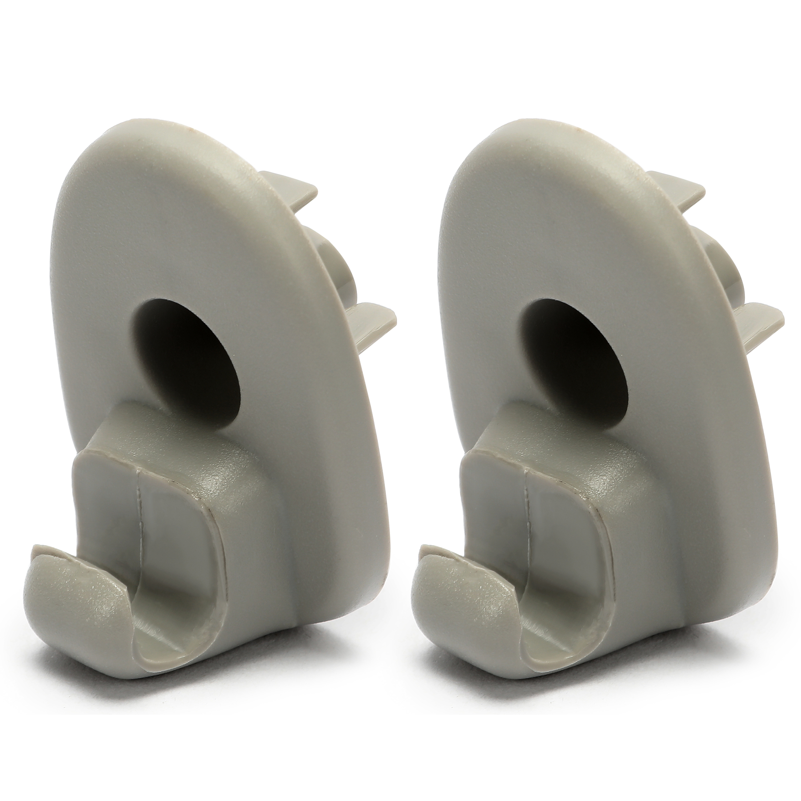Pair of Sun Visor Hook Clips Replacement For Dodge Nitro Jeep Liberty 2005-2012