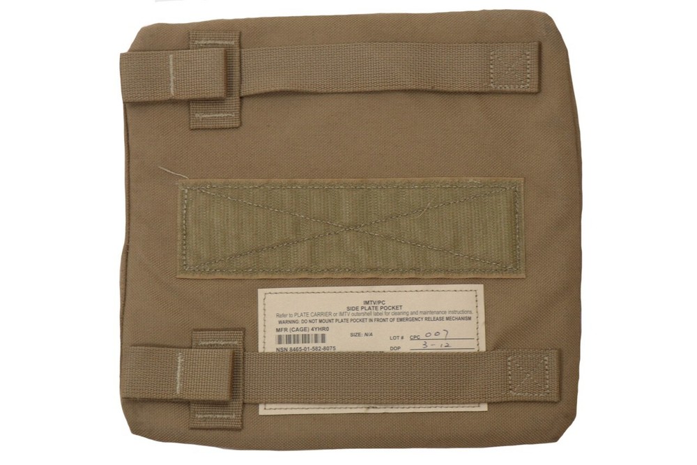 2X IMTV/PC USMC Coyote Improved Modular Tactical Side Pocket Pouch With Insert