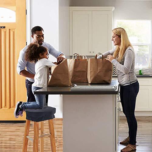 Big Hippo Bar Stool Cushions, Memory Foam Round Bar Stool Assorted Colors