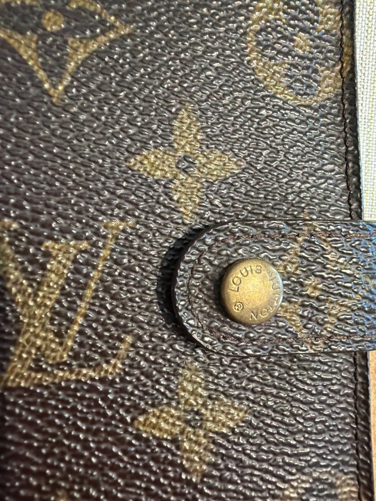 Louis Vuitton Monogram Agenda w/Dust Bag both Authentic