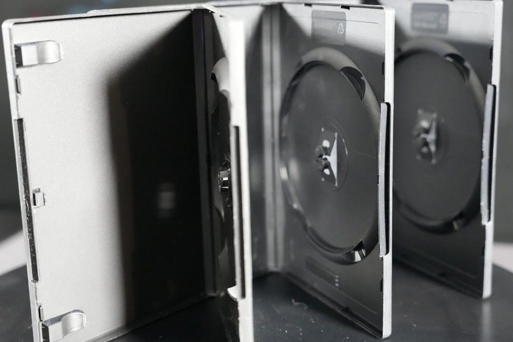 3 Empty DVD Cases - USED