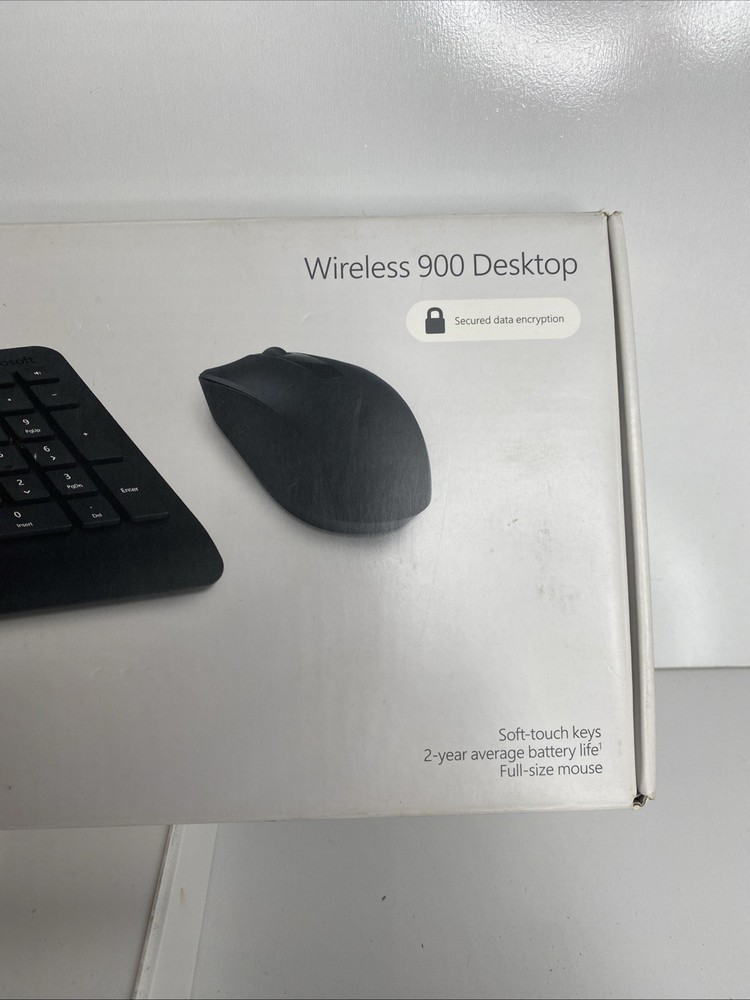 Microsoft Wireless Desktop 900 Keyboard Mouse Combo - Black