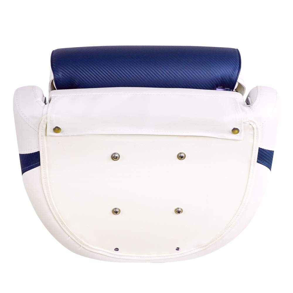 MSC Captain Boat Seat (White/Blue)