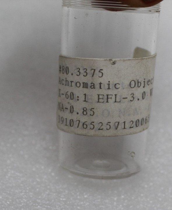 New Rolyn Achromatic Microscope Objective Lens 60:1 N.A. 0.85