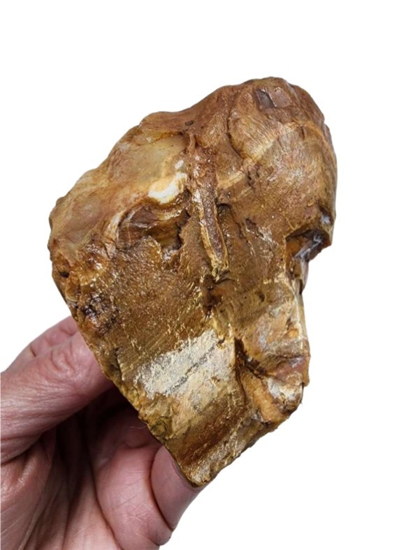 Banded Agate Faced Rough 224.2 grams.