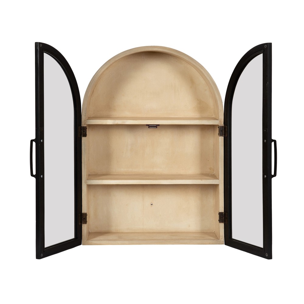 Kate and Laurel Arcott Arch Wall Cabinet