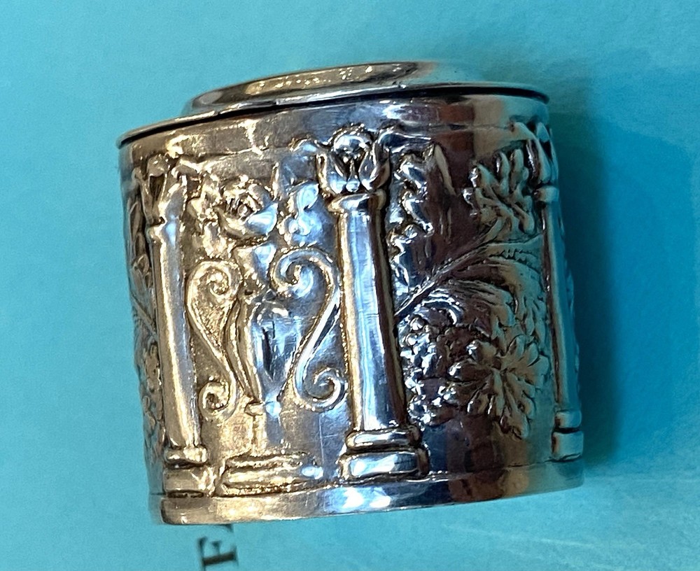 Tiffany&co Sterling Silver Pillbox
