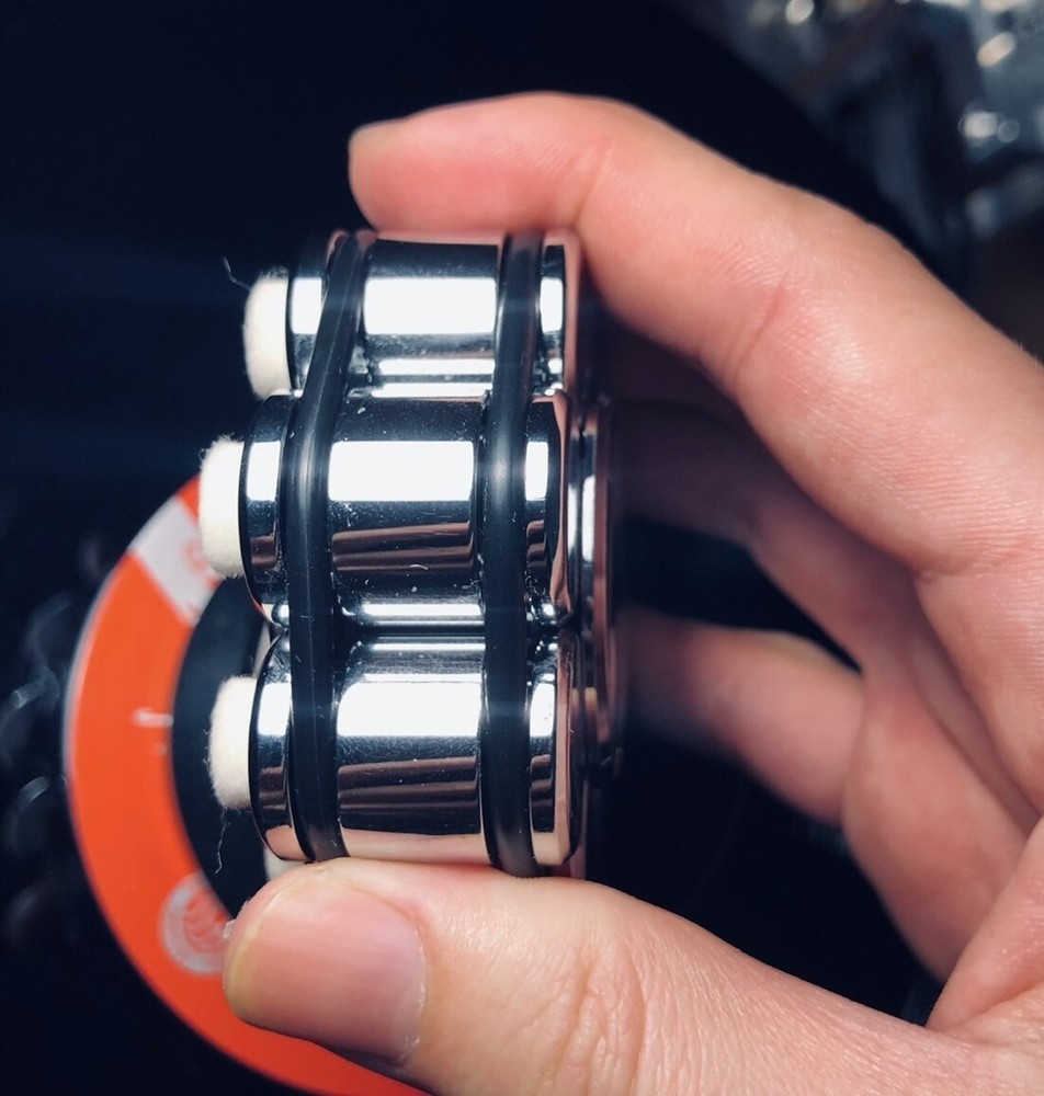 Rubber ring set for thorens stabilizer for turntable