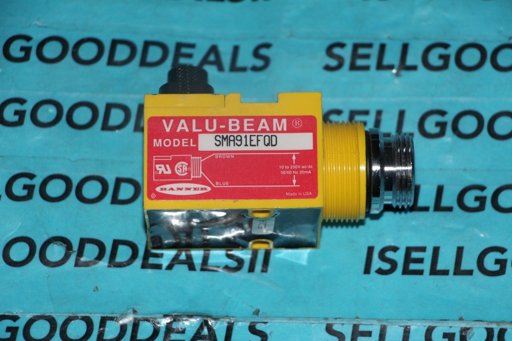 Banner SMA91EFQD Fiber Optic Emitter New