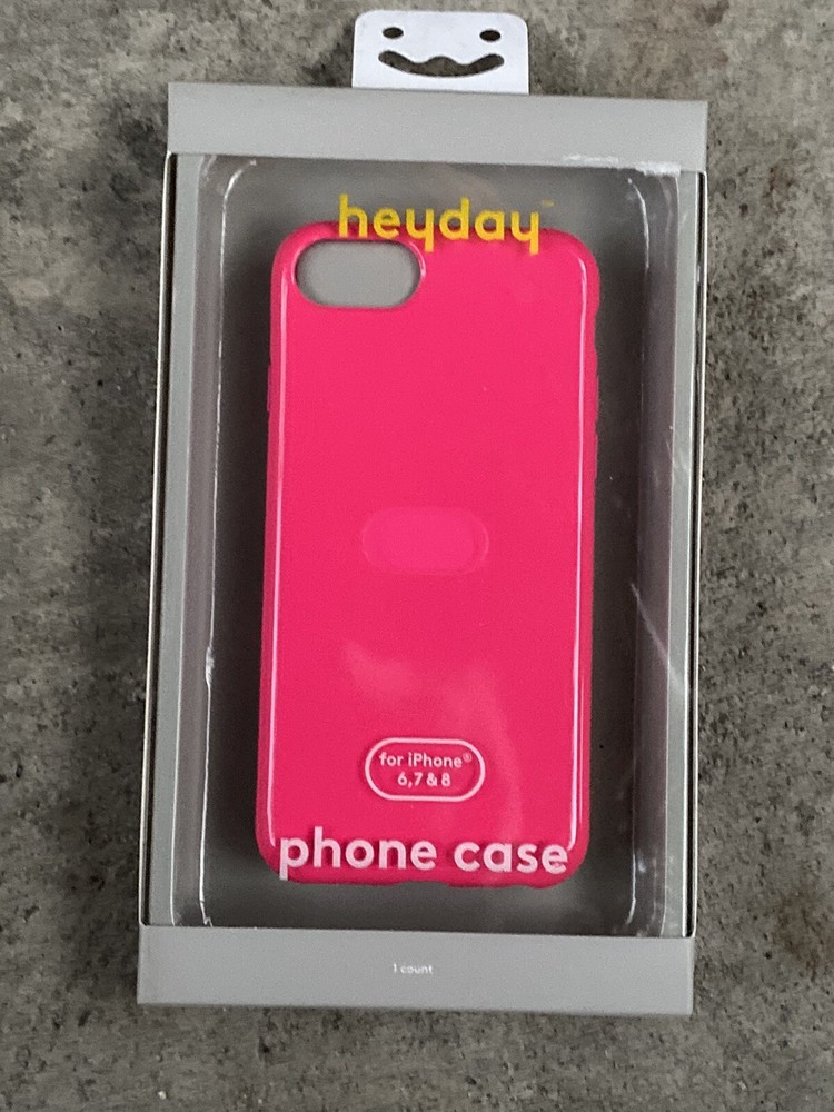 Case for iphone 8, 7, 6, hot pink