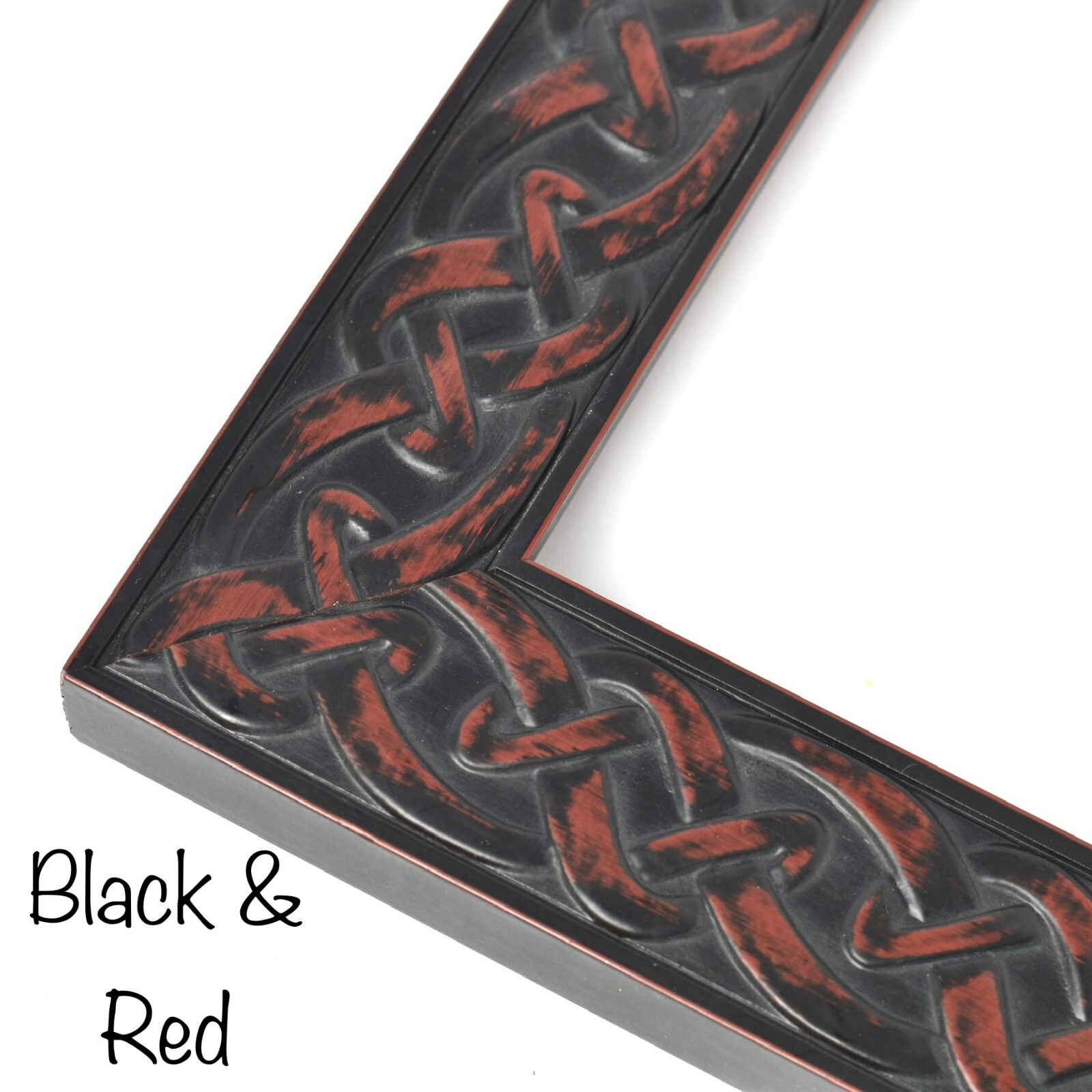 Irish Rustic Celtic Knot Picture Frame Celtic Home Decor Distressed Wood