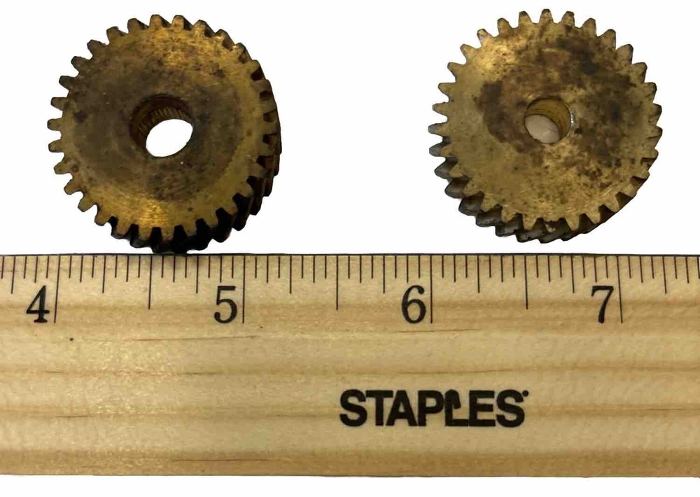 Worm Gear Parts Assortment Lot As Pictured