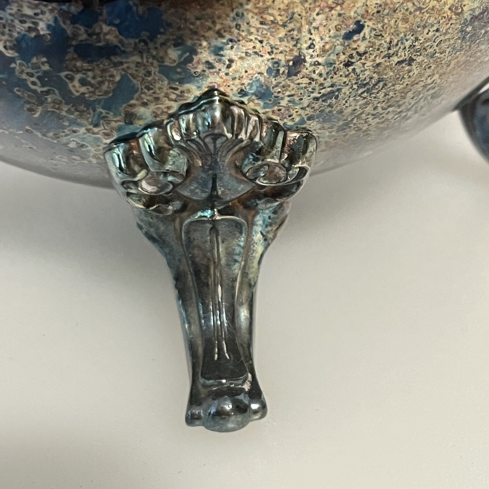 towle silverplated Tea Pot Single 11" tall silver