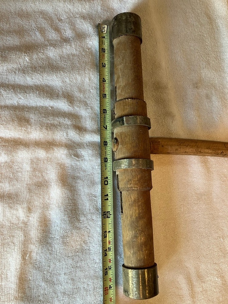 Antique Shipwright's Caulking Mallet-Specialized Maritime Tool