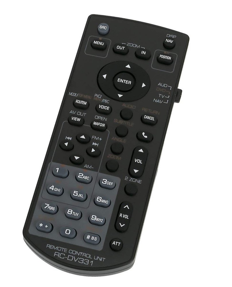 RC-DV331 KNA-RCDV331 Replacement Remote for Kenwood Receiver Navigation Syste...