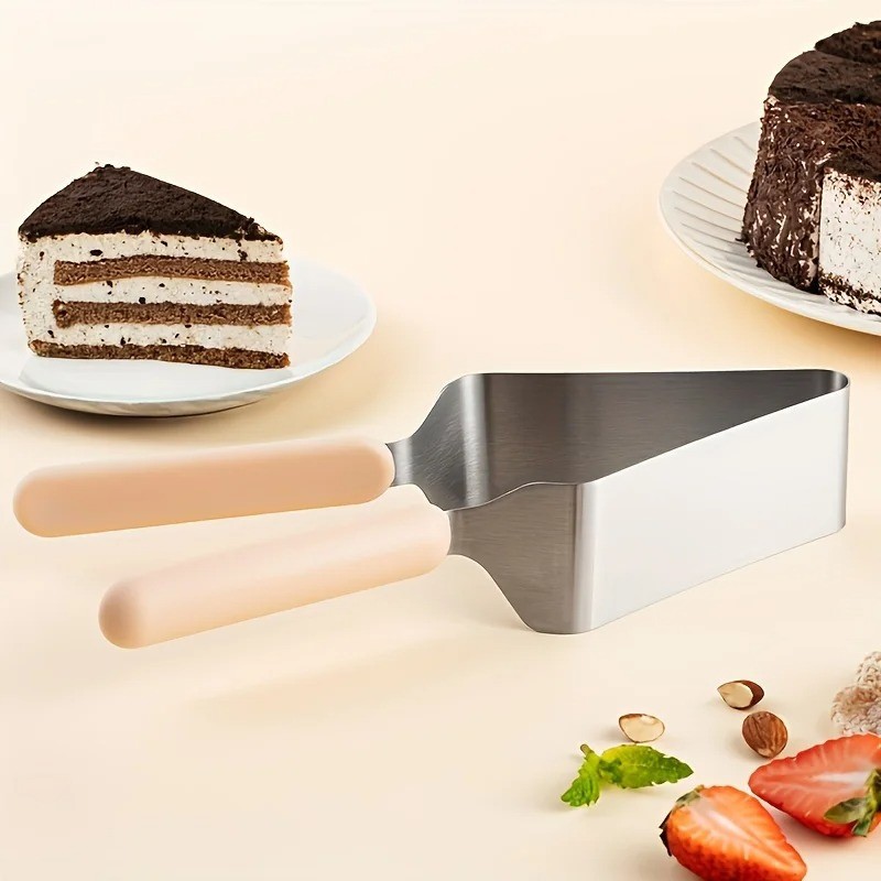 Stainless Steel Cake Knife & Server for Wedding, Sharp & Easy Clean