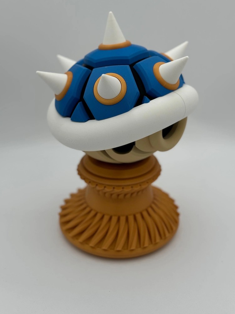 Mario Kart Turtle Shell Organizer: Switch Game Holder and Trophy Decor