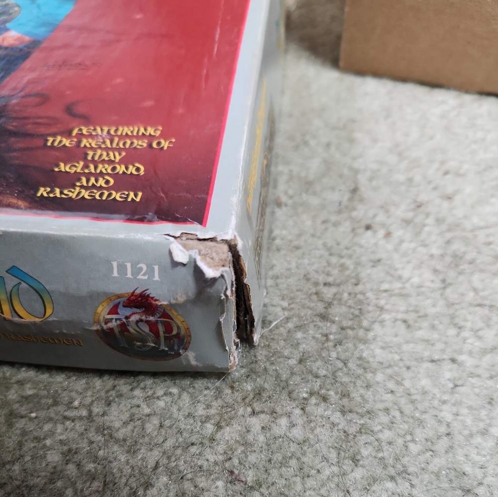 AD&D Forgotten Realms Spellbound Box Set Incomplete