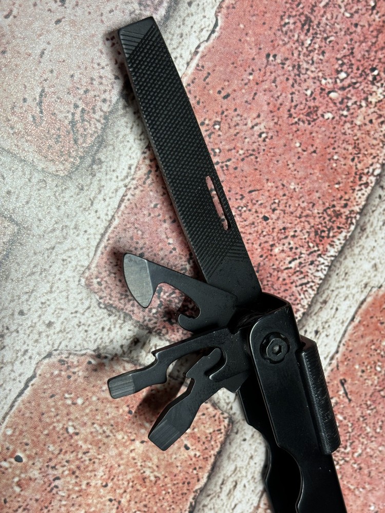 Unbranded Black Multi-Function Pliers Multi-Tool w/ Pouch!