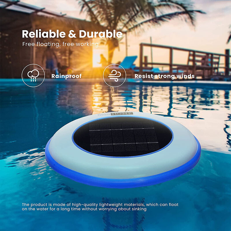 Solar powered Pool Ionizer Kills Algae Reduces Chlorine,Covers up to 35,000 gal