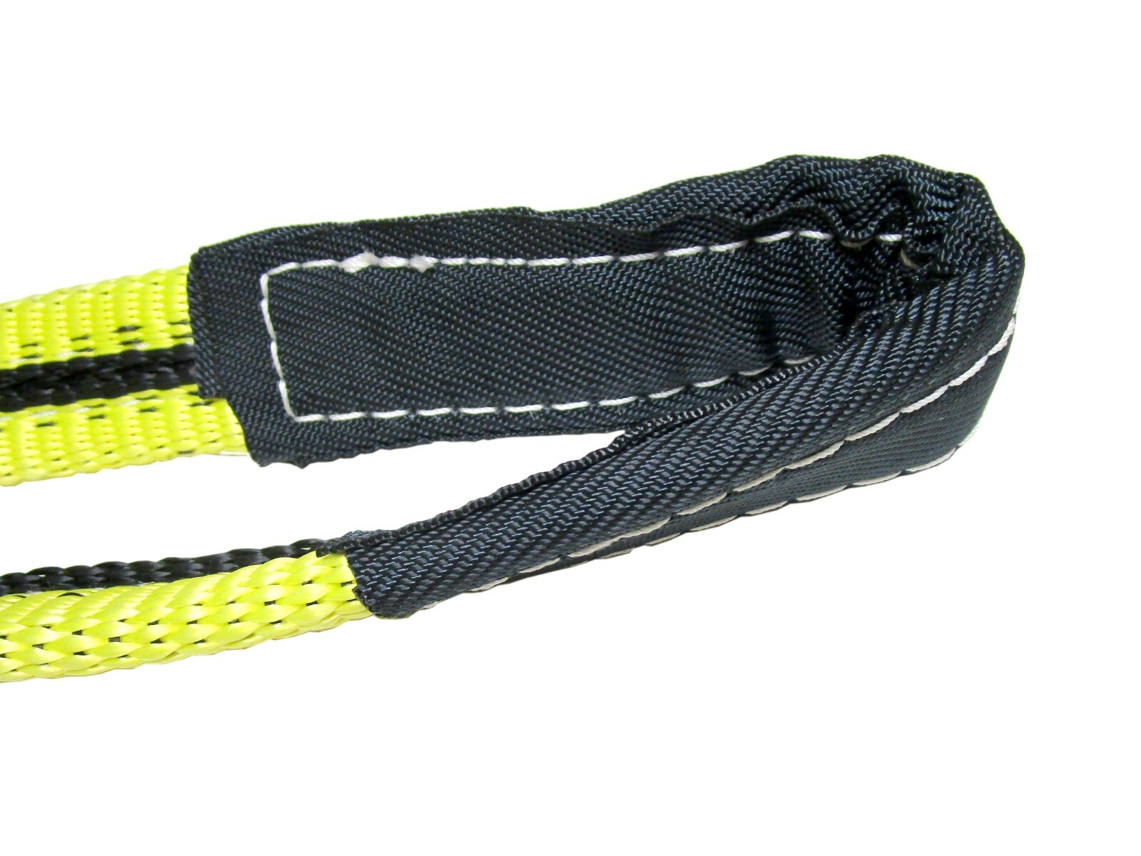 3" x 6' Web Sling Synthetic Lifting Tow Strap Tagged 19,200 lbs Basket