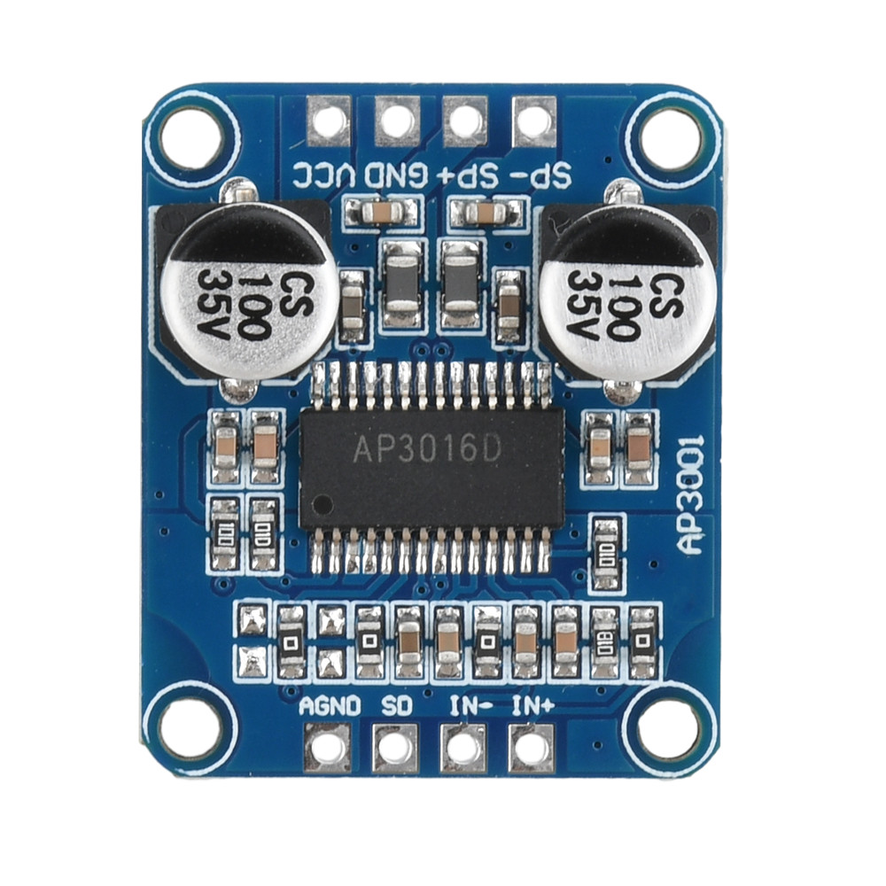 High Power Digital Amplifier Module DC 8V-24V Mono Class D Power Amplifier Board