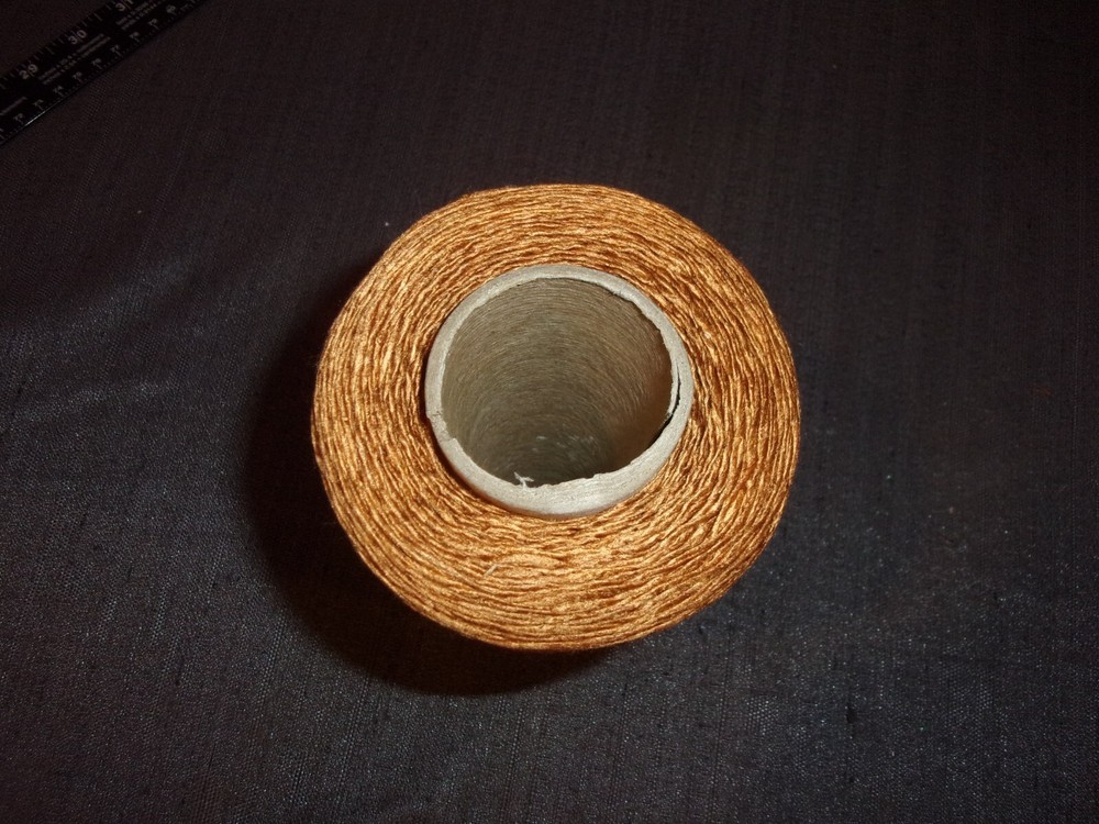 NEW RAYON CONSTRUCTION MASON STRING THREAD LINE BONDED TWINE CARMEL 1250 FEET