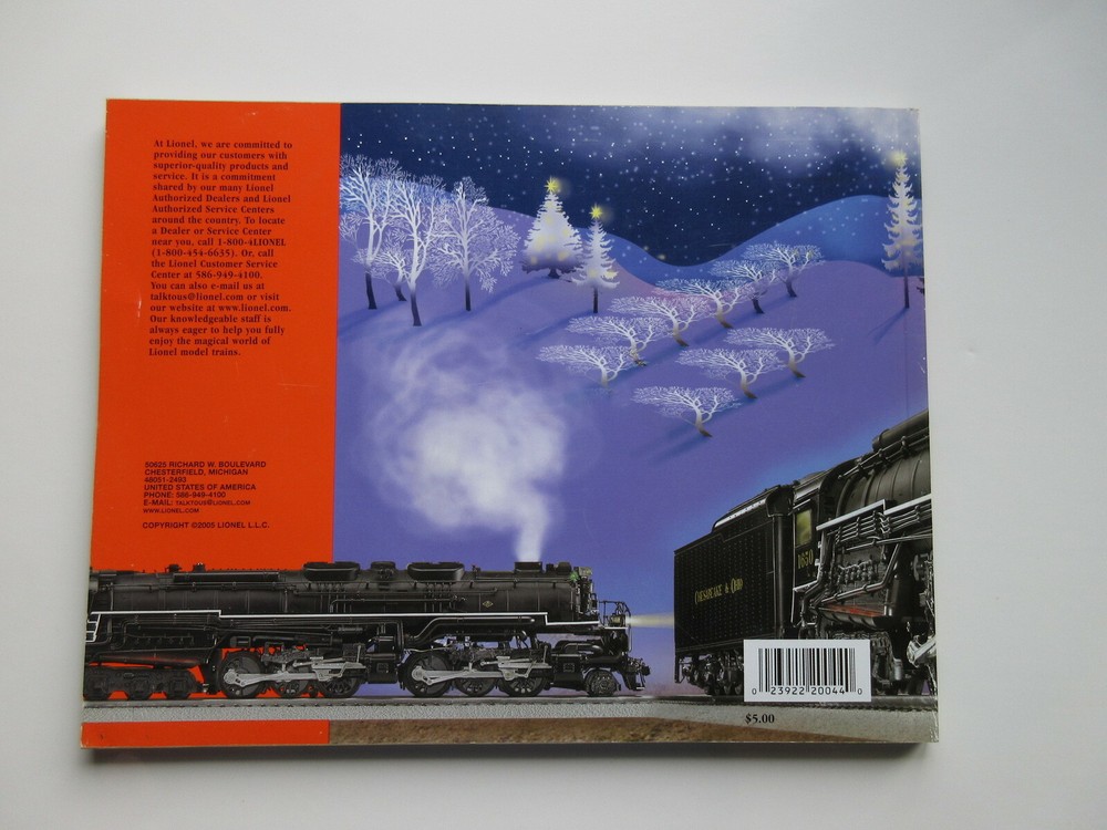 LIONEL 2005 TRAIN CATALOG VOLUME 2