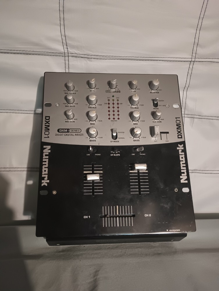 Numark DXM01 Mixer UNTESTED In Good Condition