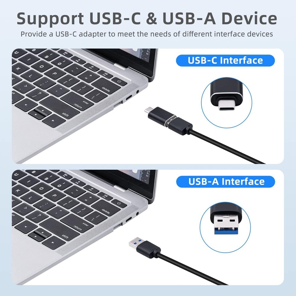 Mcbazel 4K HDMI Video Capture Card USB C, Device for Silver