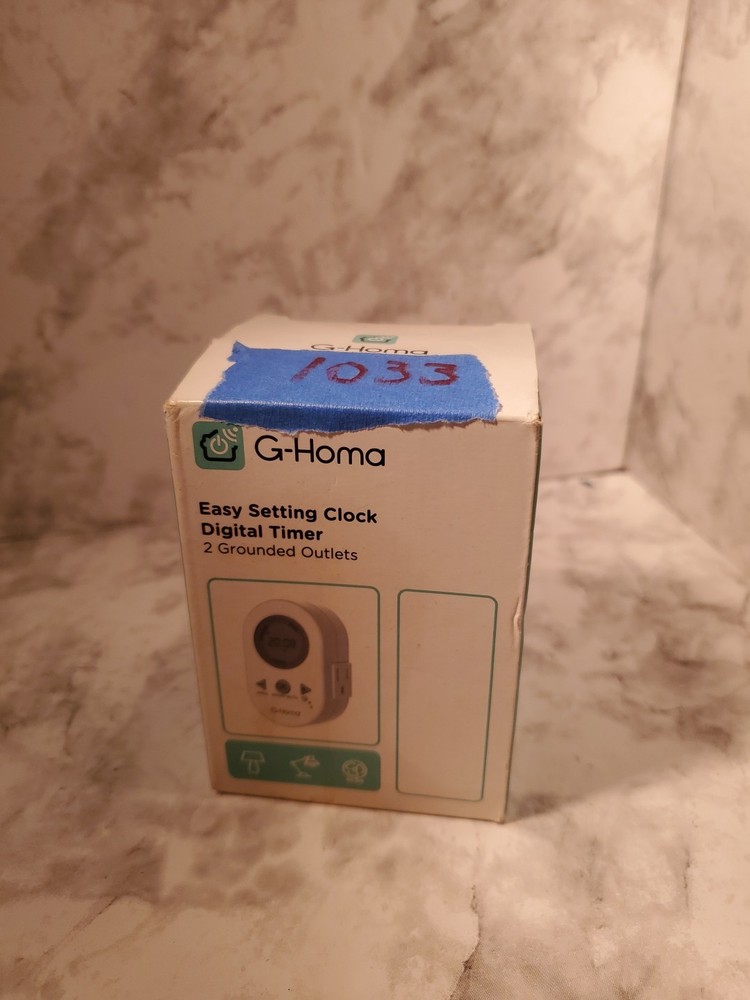 G-HOMA CLOCK DIGITAL TIMER