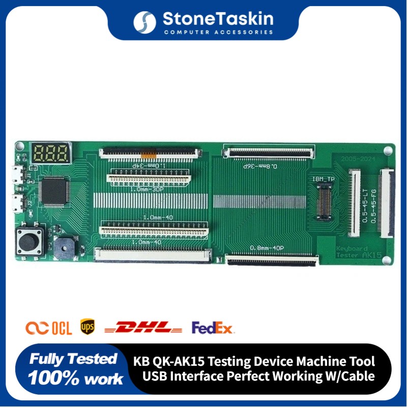 KB QK-AK15 Testing Device Machine Tool USB Interface Perfect Working W/Cable