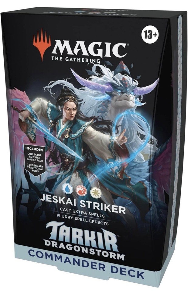 Magic The Gathering Dragonstorm Commander Deck - Jeskai Striker