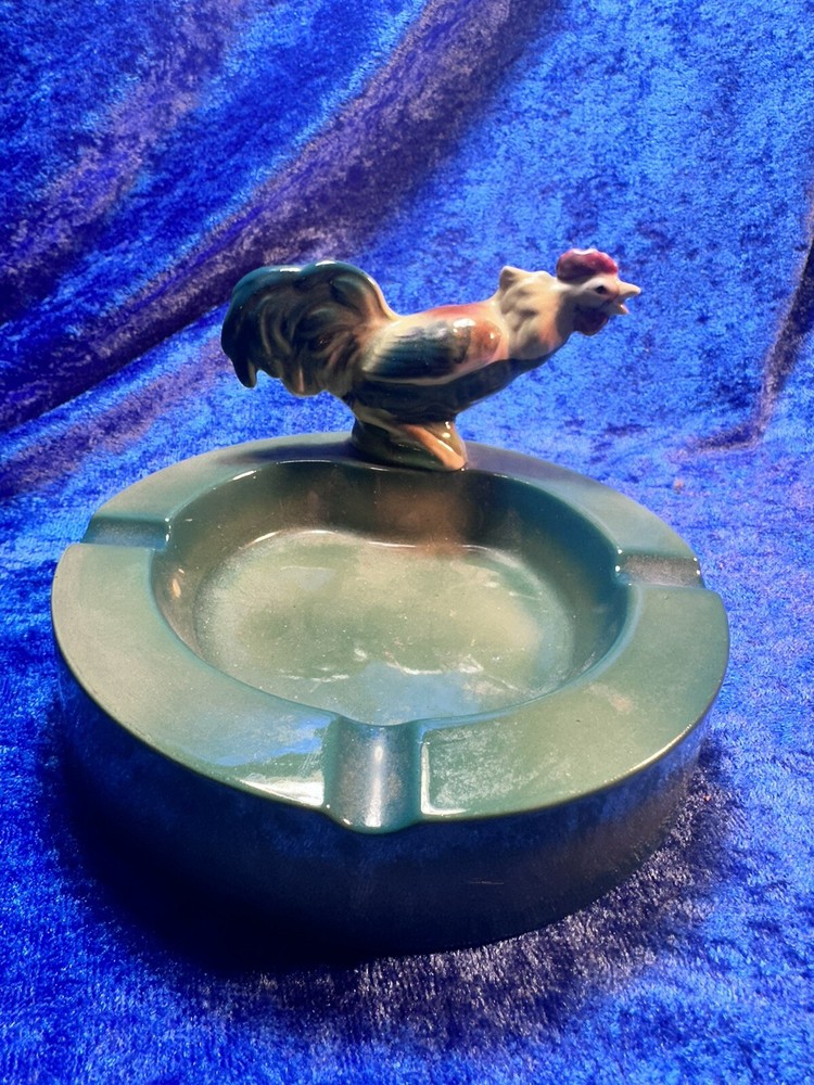 Vintage Rooster  Ashtray L&M Inc
