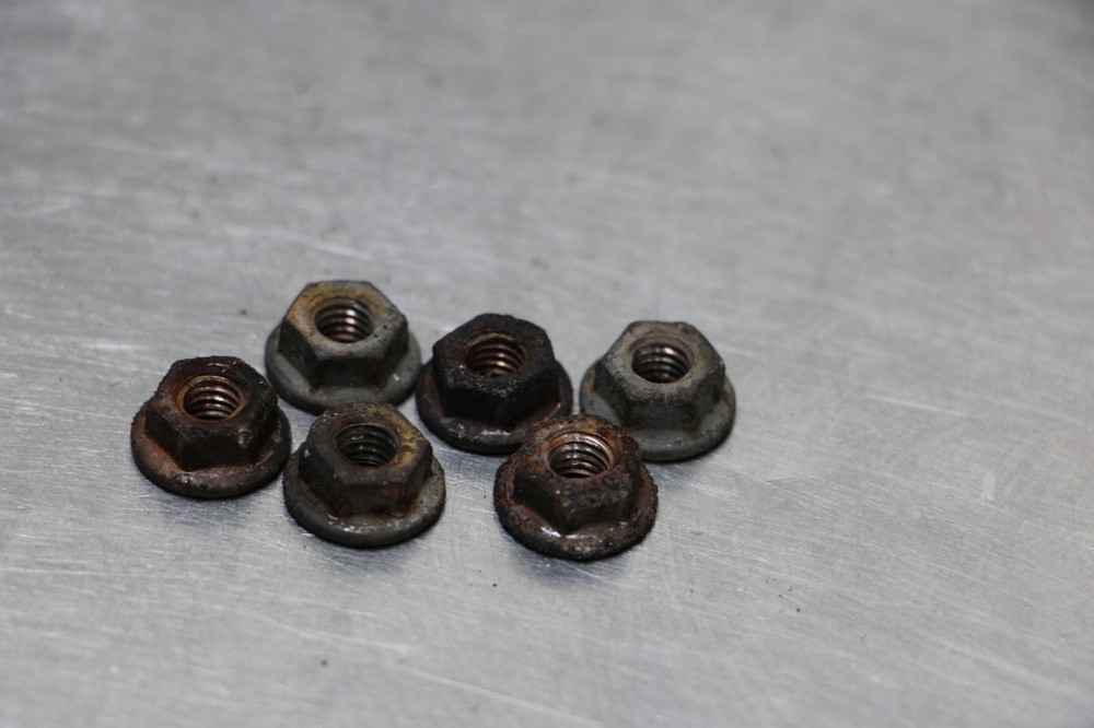 2013 Ducati Hypermotard Exhaust Header Nuts Bolts