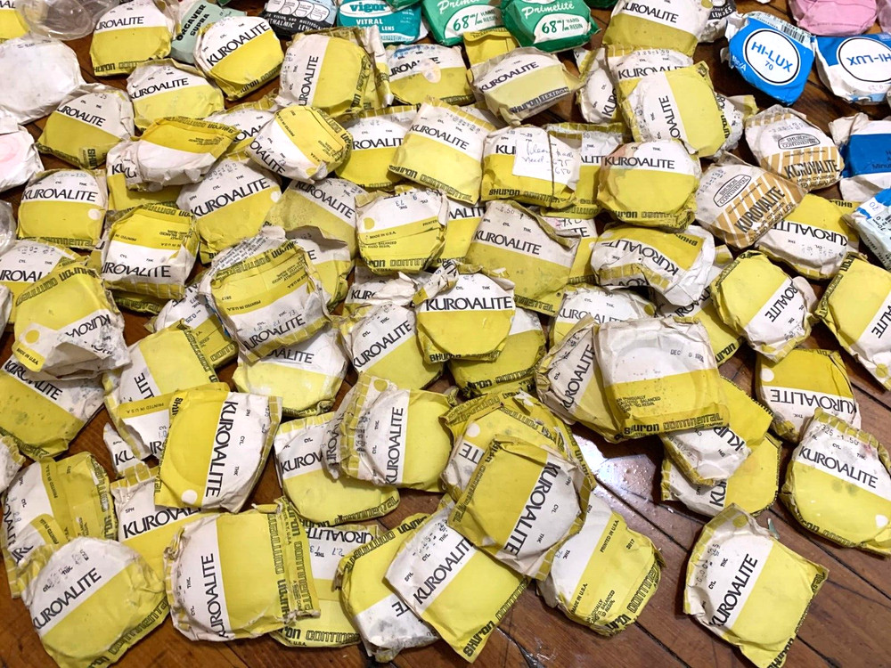 HUGE LOT [ 450 approx ] Assorted Uncut Optical \ Corrective Eyeglasses Lens