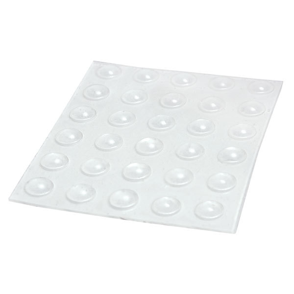 20 Small Transparent Round Locator Bumps , Bump Dots