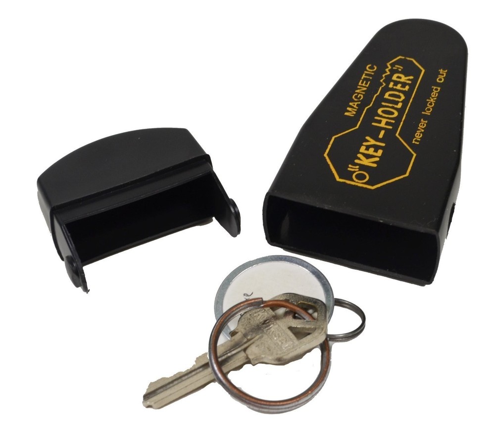 Security Large Magnetic Hide-A-Key Holder for Over-Sized Keys - 1