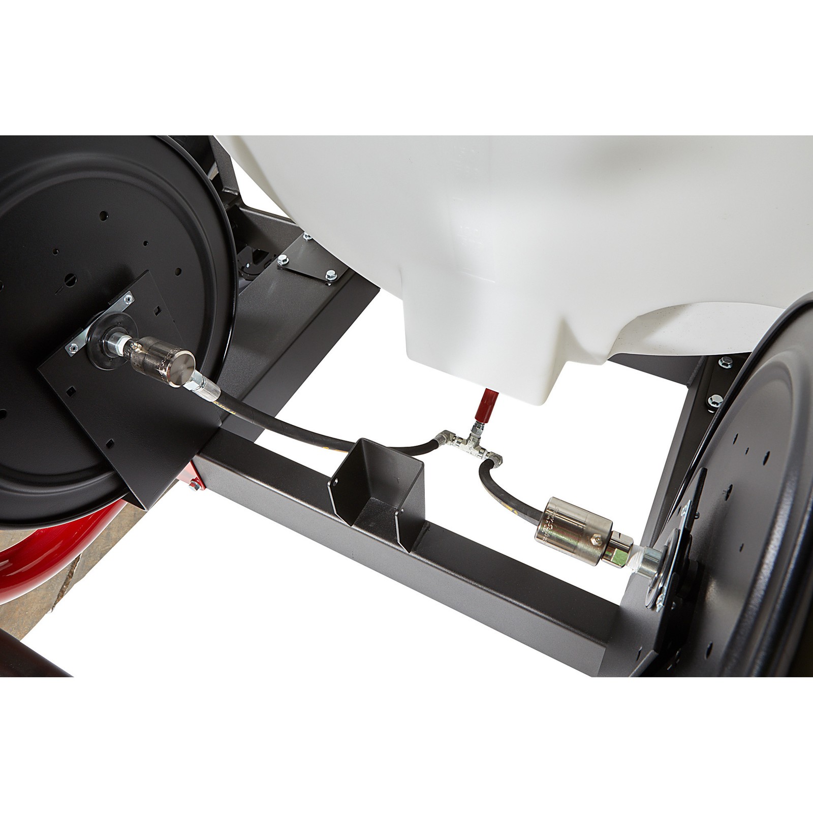 NorthStar Hot Water Commercial Pressure Washer Trailer with 2 Wands, 4000 PSI,