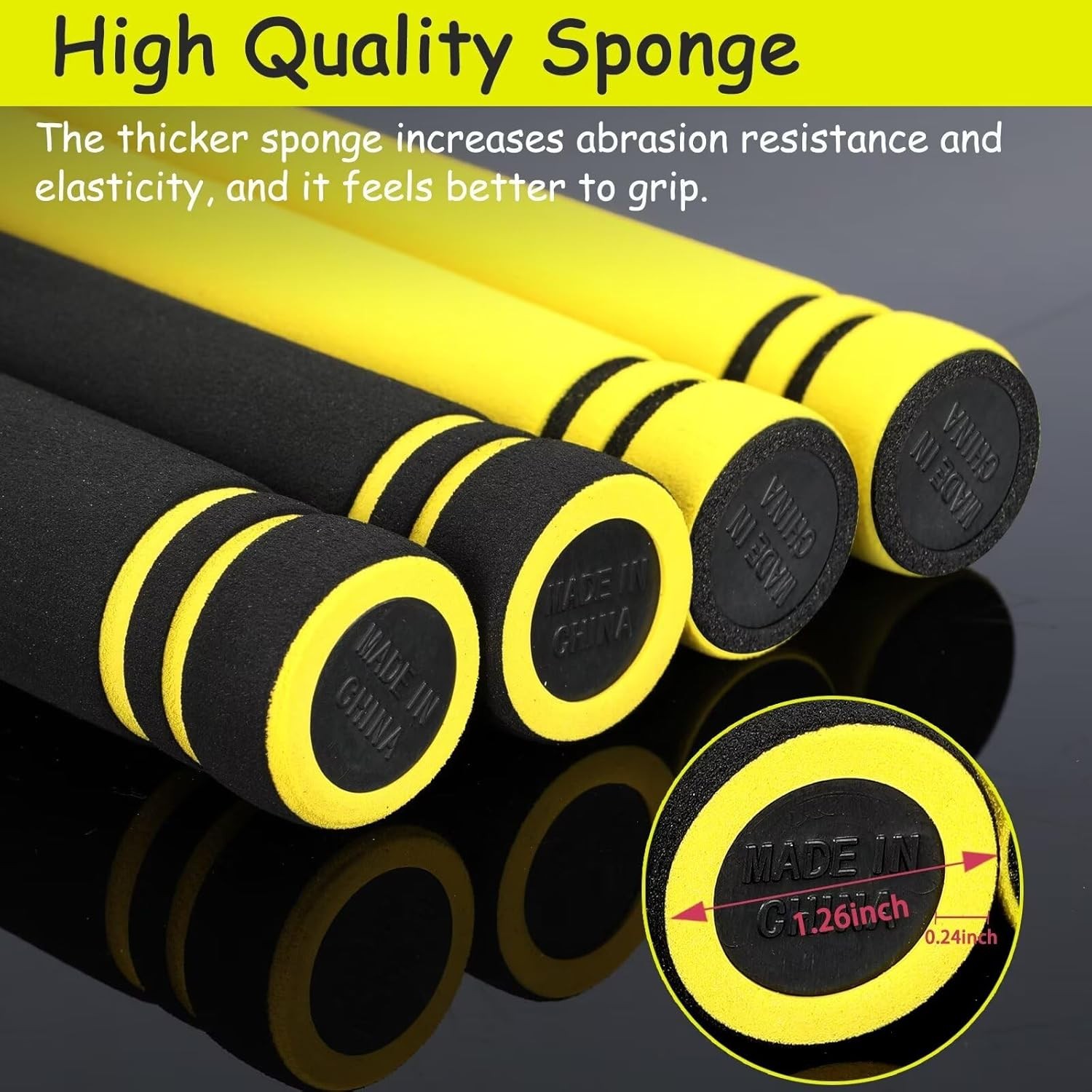 Nunchucks - Safe Solid Rubber Training Nunchucks/nunchakus With Steel