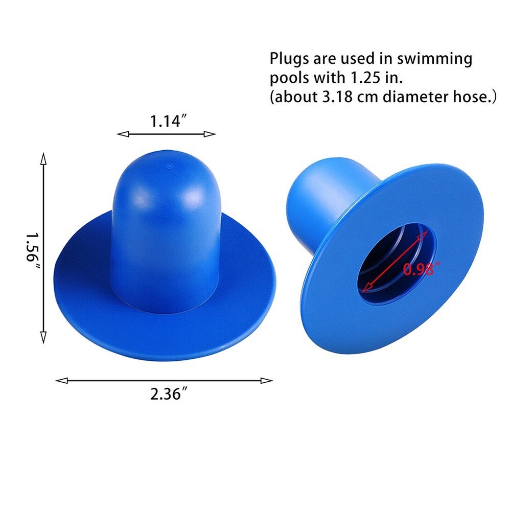 Wall-Plug Ground Swimming Pool Fitting Filter Pump Hole-Plug Stopper For Intex