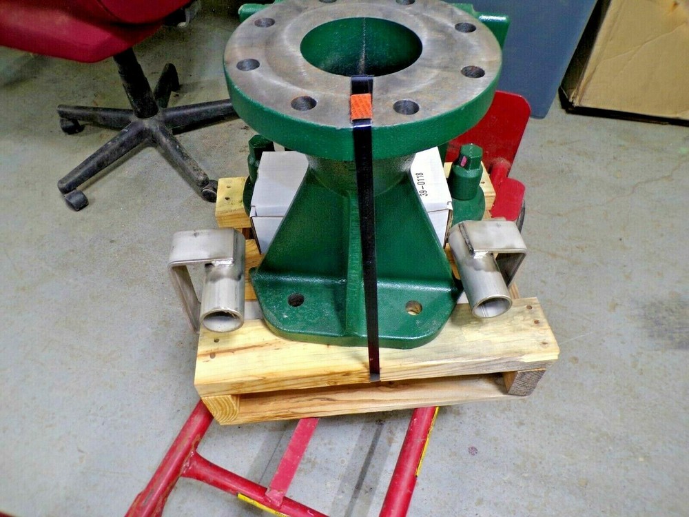 ZOELLER Guide Rail System, 4" vertical, Flanged, 39-0018